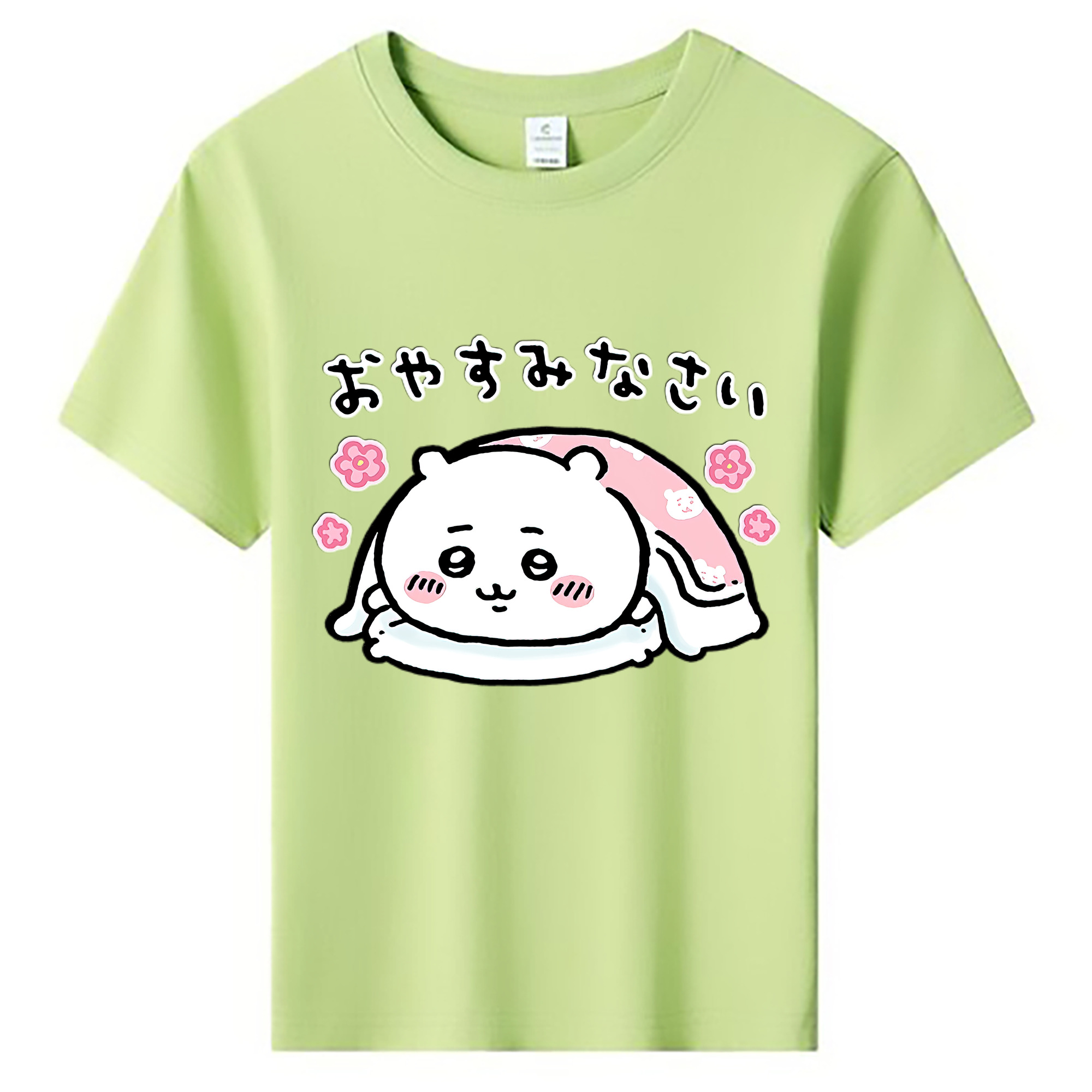（画像用） ちいかわ ちいかわ Chii-kawa chiikawa 綿100％キッズTシャツ（フロントプリント）